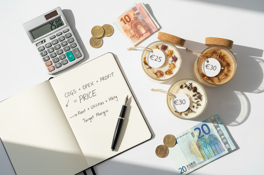 How to Price Your Handmade Candles for Profit (Complete Pricing Guide)