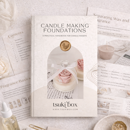 Candle Making Foundations digital ebook handbook for candle makers