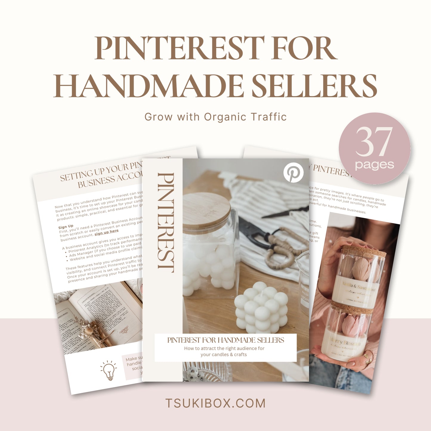 Pinterest for Handmade Sellers | EBOOK