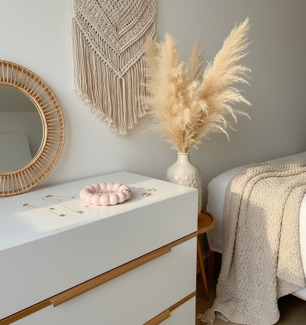 Base Decorativa Bubbles | Rosa Vieja