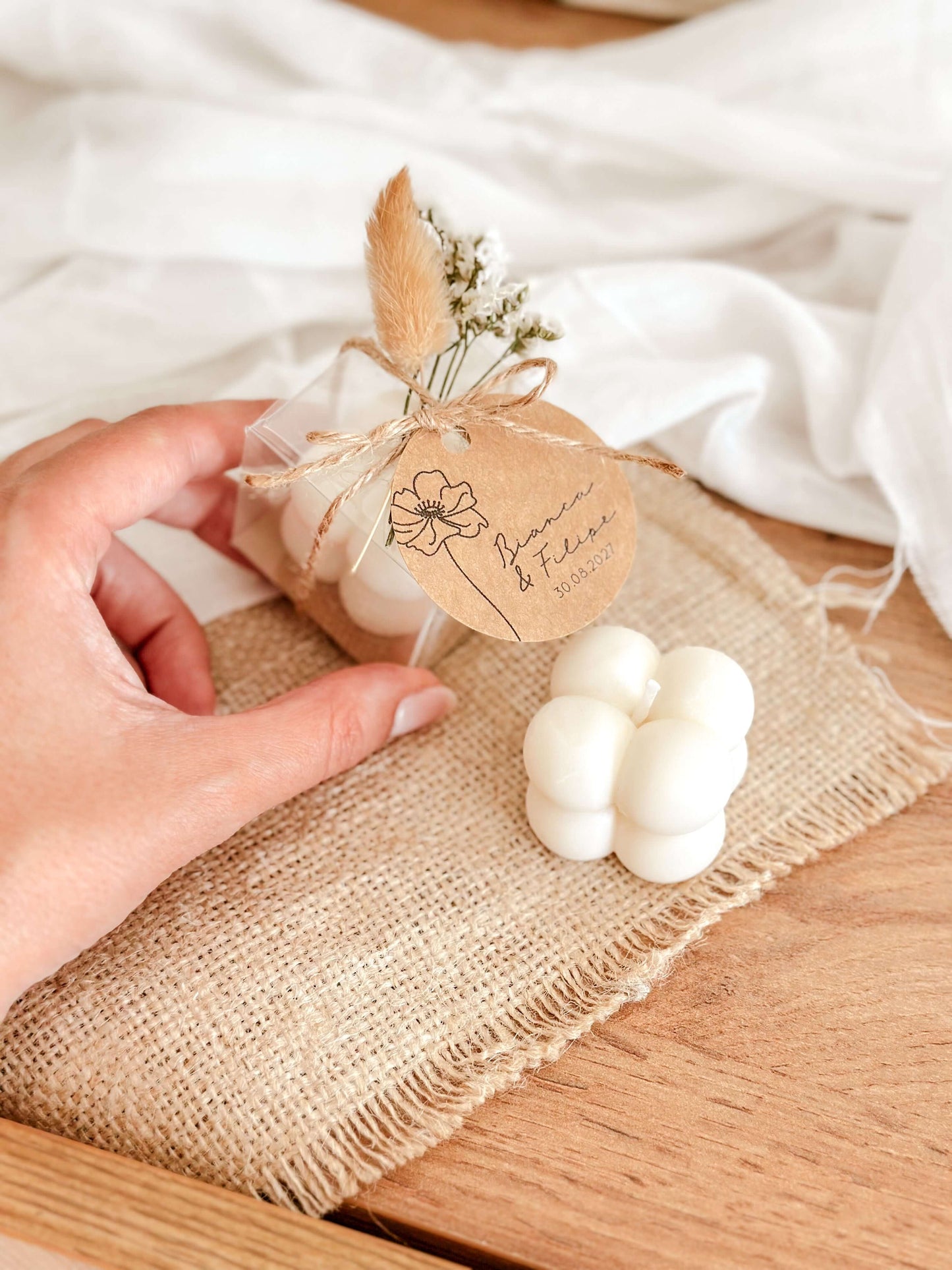 Mini Vela Bubble | Casamentos, Batizados & Eventos