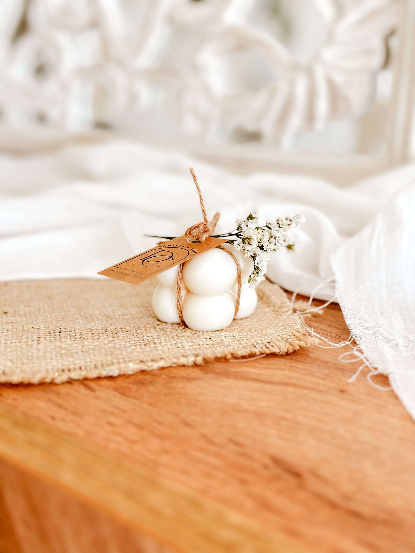 Mini Vela Bubble | Casamentos, Batizados & Eventos