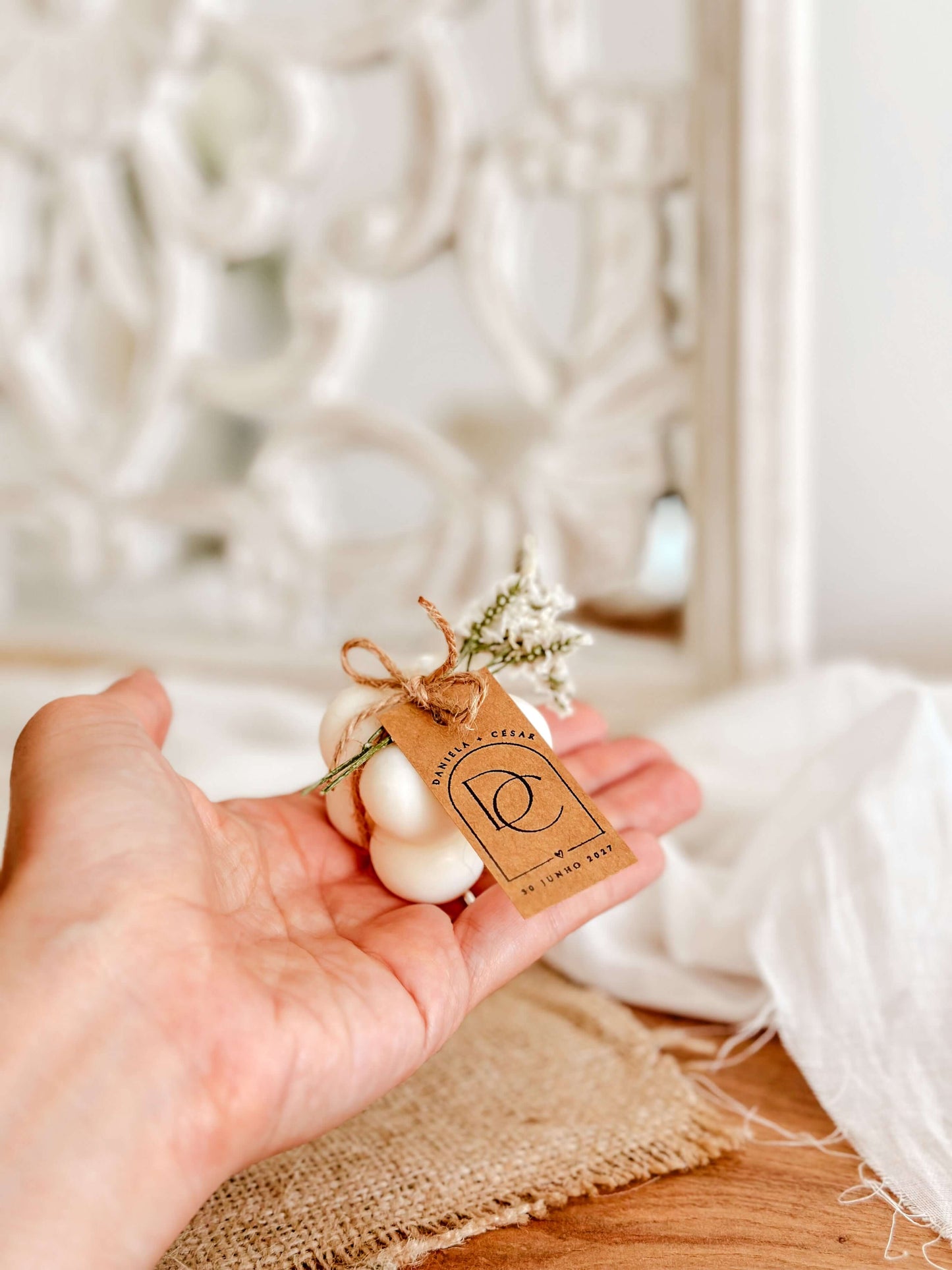 Mini Vela Bubble | Casamentos, Batizados & Eventos