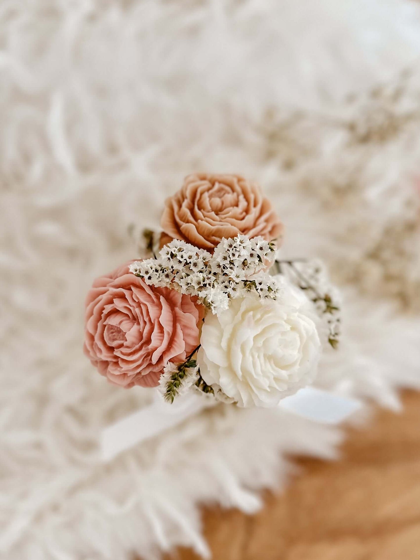 Vela Arreglo de Flores | Recuerdo de Boda, Bautizo y Eventos | A partir de 7.42€