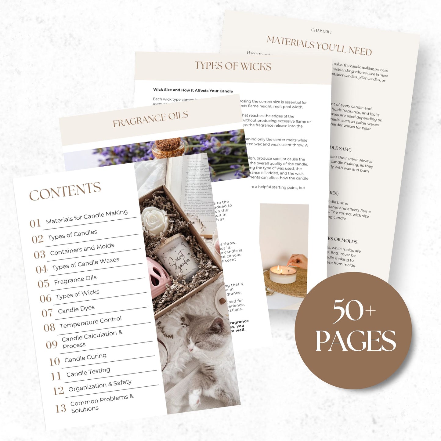 Candle Making Foundations – Practical Handbook | Digital Product