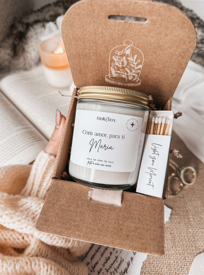 Vela Personalizada | Soft Vanilla 180g