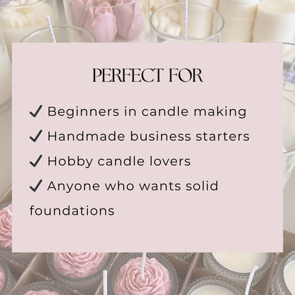Candle Making Foundations – Practical Handbook | Digital Product