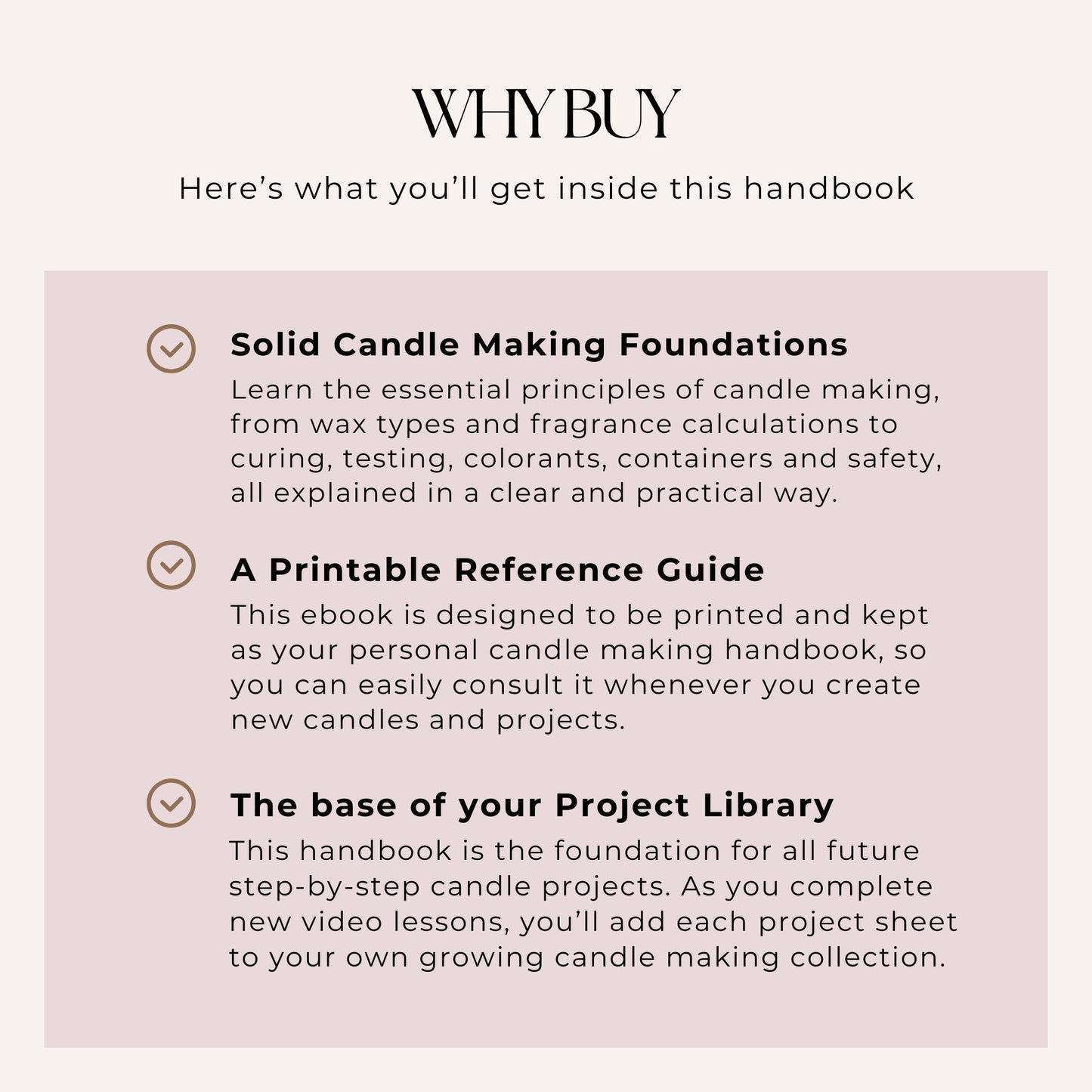 Candle Making Foundations – Practical Handbook | Digital Product